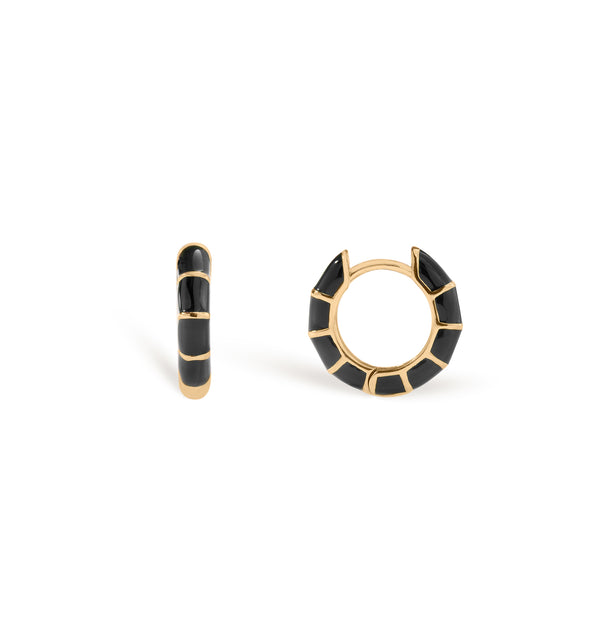 Black Bamboo earrings