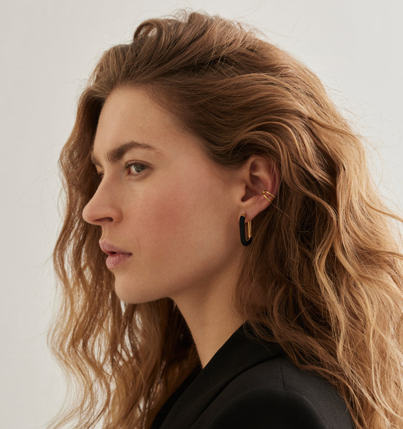 Copenhagen Black earrings