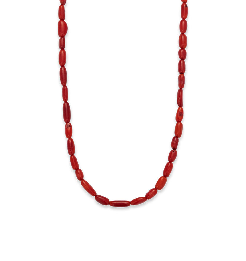 Natural Red Coral Necklace