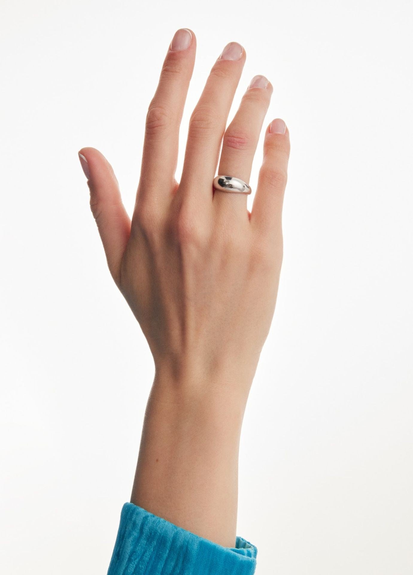 Bague minimaliste en argent 1