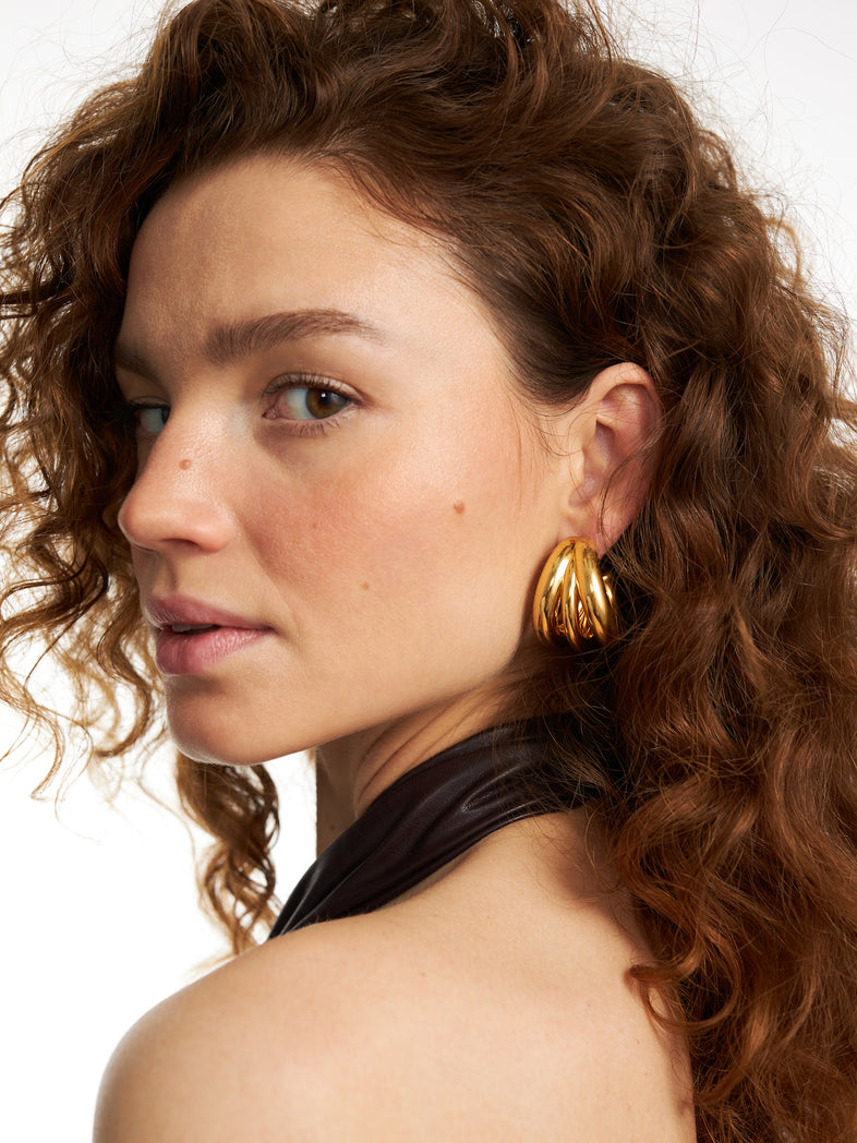  TRIPLE LOOPS earrings 