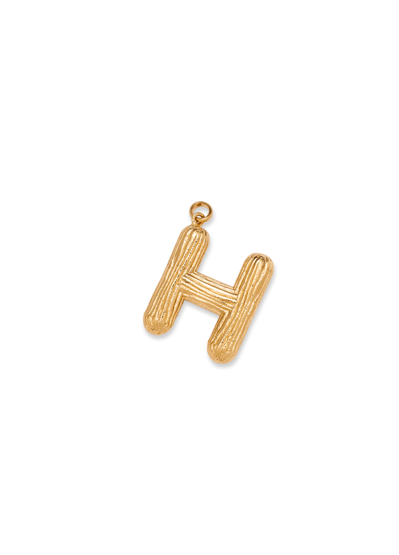  Necklace with the letter H 1 