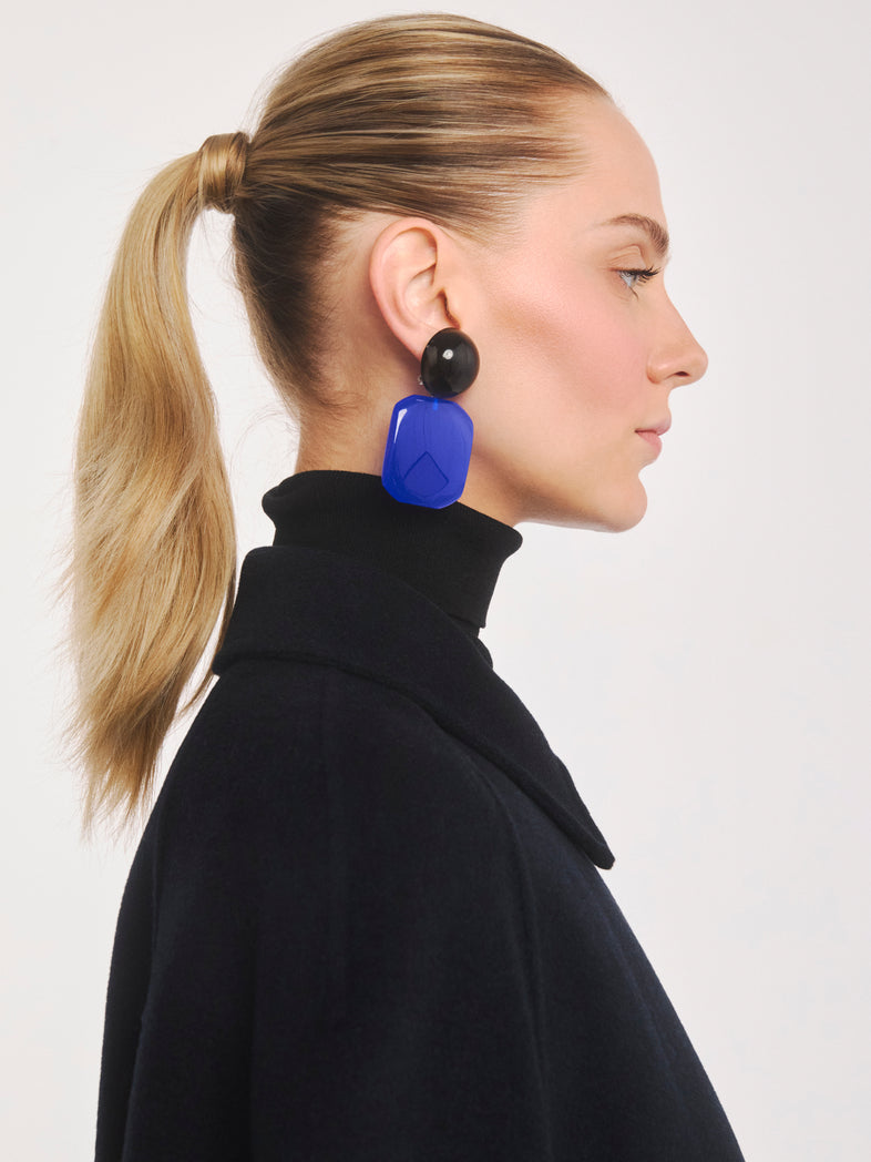  Dwukolorowe klipsy z żywicy 4 