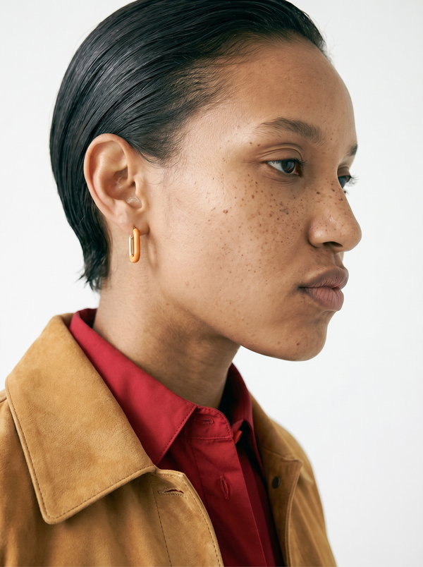 Kolczyki Copenhagen mini Peach