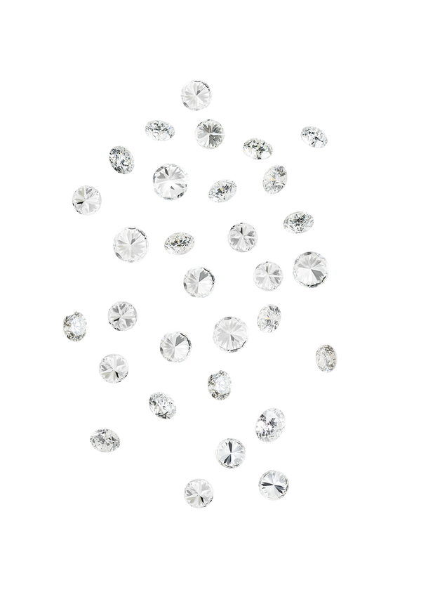 Złoty naszyjnik Secrets 18K White Diamonds