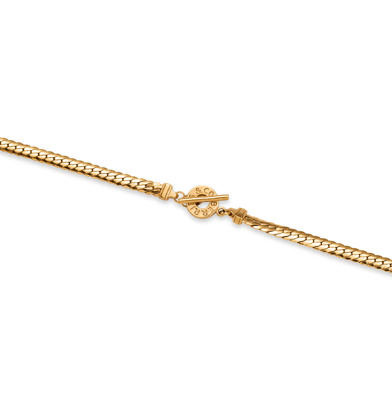  Gold-plated thin snake chain 4 