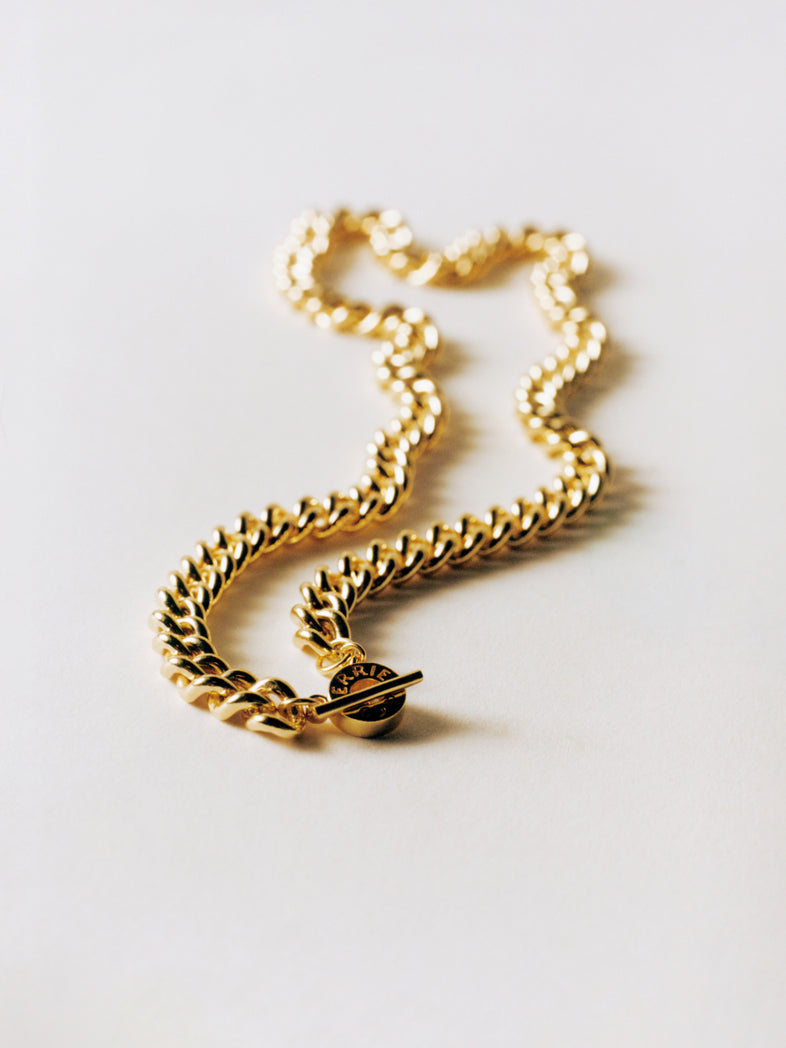  Gold-plated Eternal V ankier chain 5 