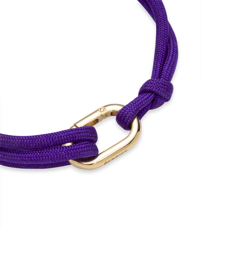  Bracelet made of nylon purple rope with a pendant 2 