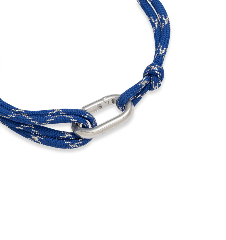  Bracelet made of blue nylon rope with a pendant 2 