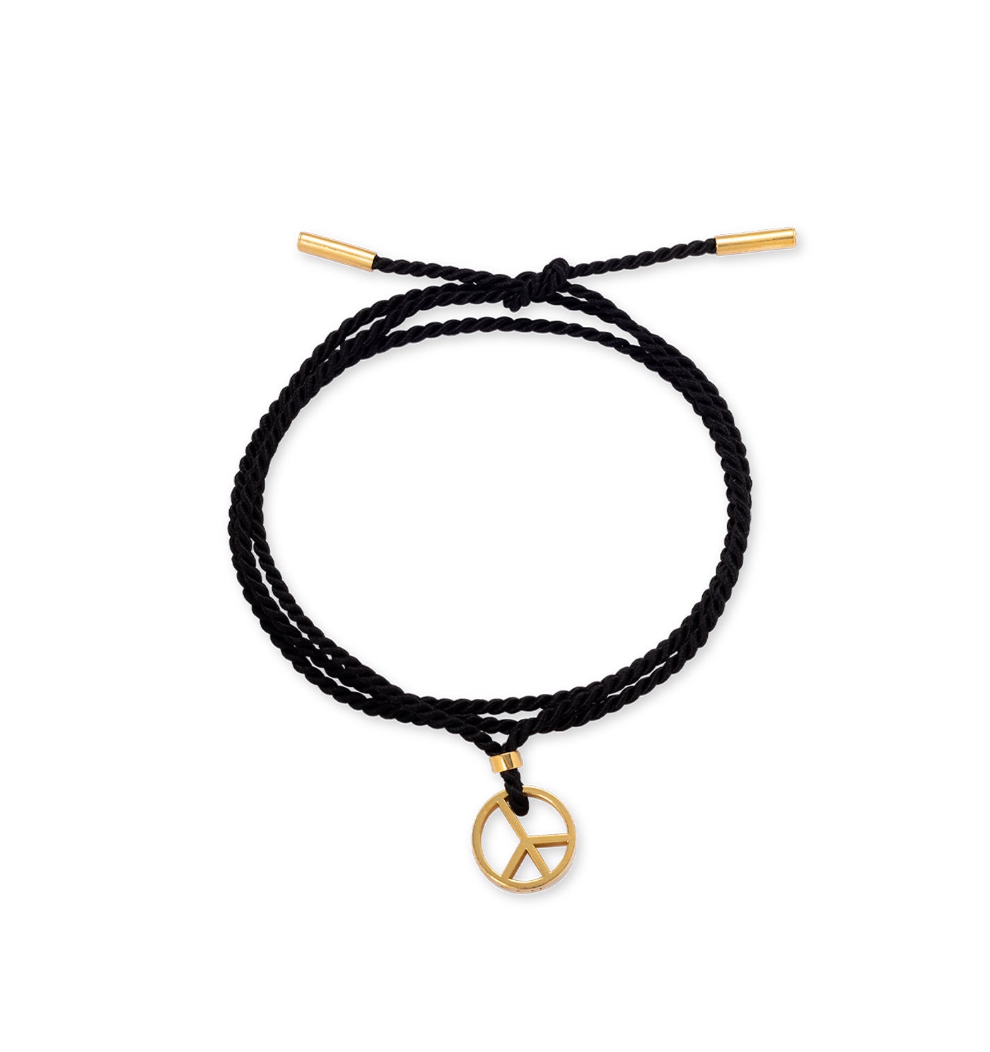 Collier Hope String avec détails plaqués or