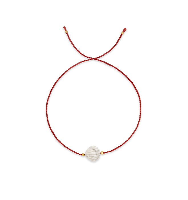 Chérie anklet The power of mindfulness Shell