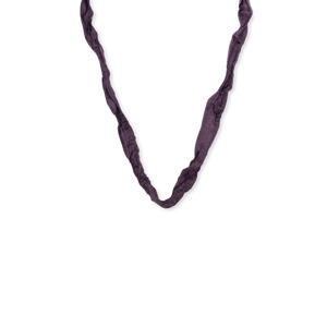 Burgundy necklace