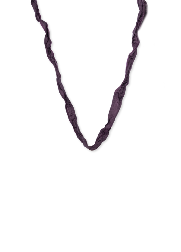 Burgundy necklace