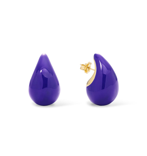 Drops BERRIES Purple earrings
