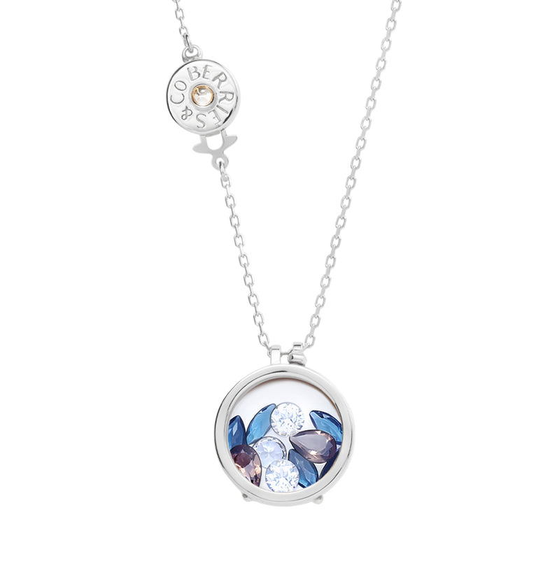 Secrets Blue Moon Classic Silver necklace