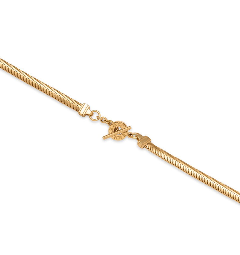  Eternal VIII gold-plated snake necklace 2 