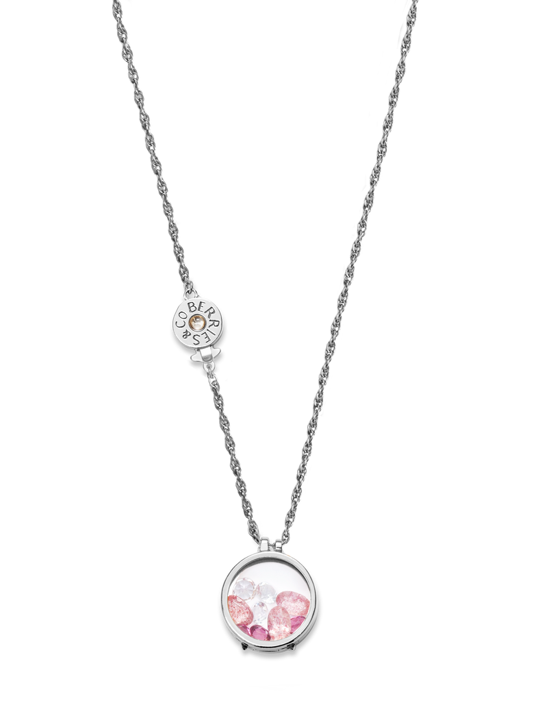  Cherry quartz for the Secrets necklace 1 