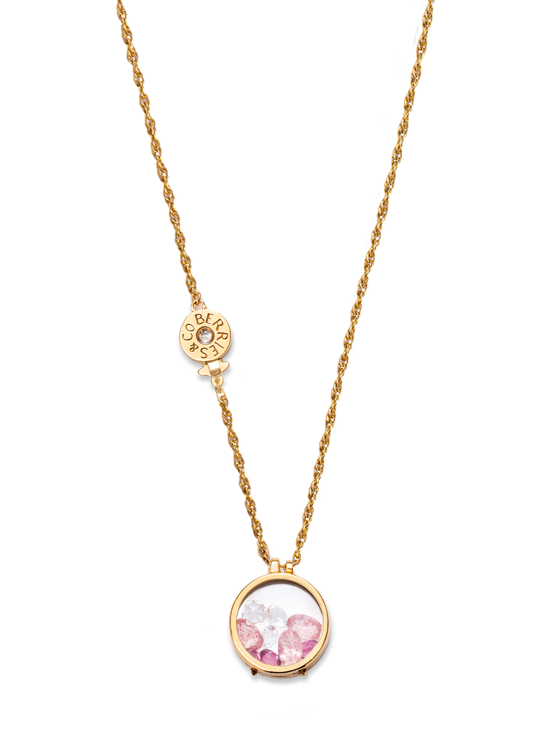  Cherry quartz for the Secrets necklace 2 