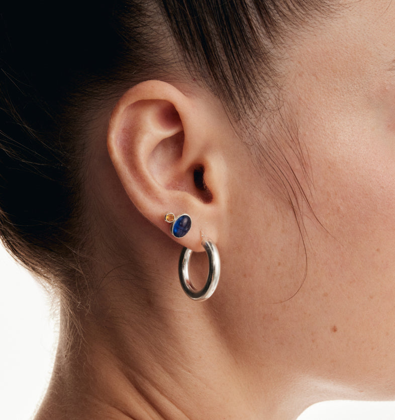 Bonbon Kyanite Silver earrings