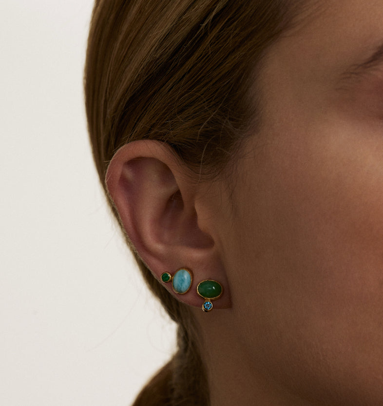 Bonbon Chrysoprase earrings