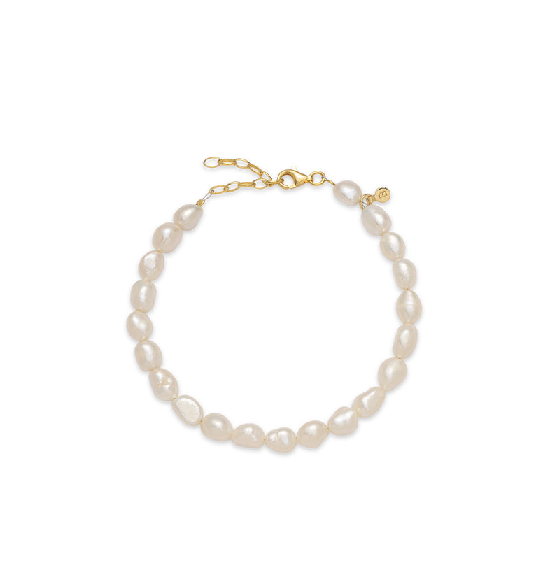  Pearl anklet bracelet 