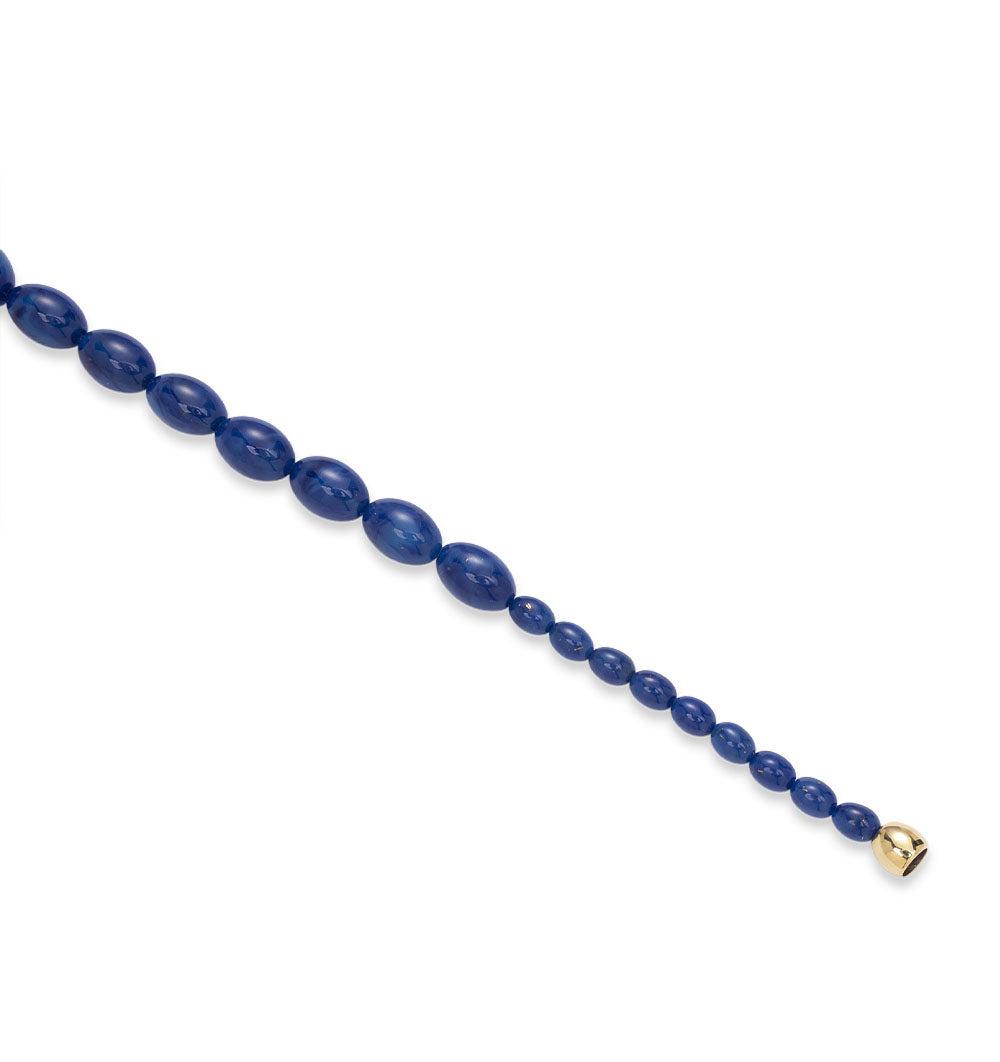 Navy blue handbag charm 2