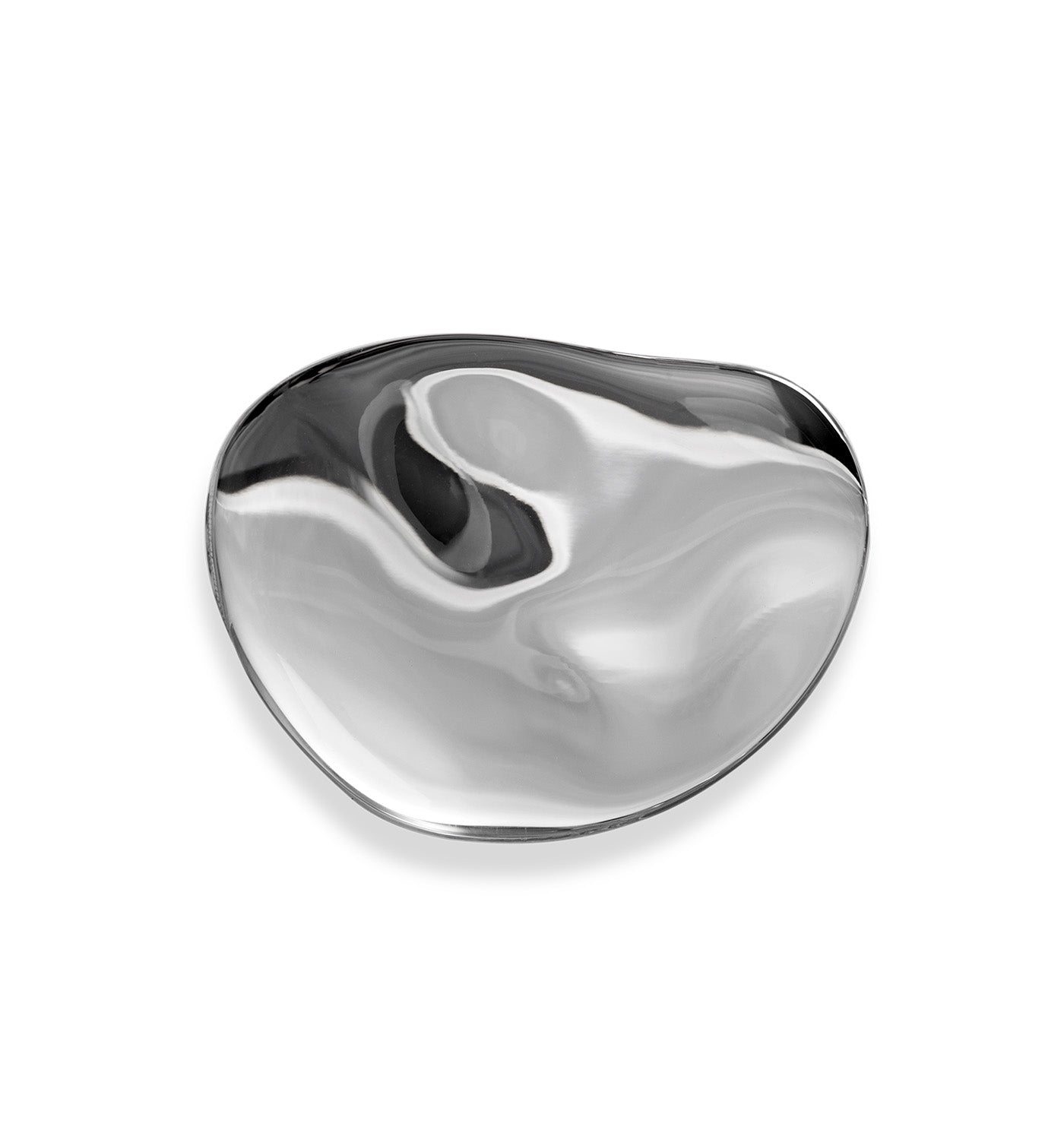 Oyster Brooch with silver details
