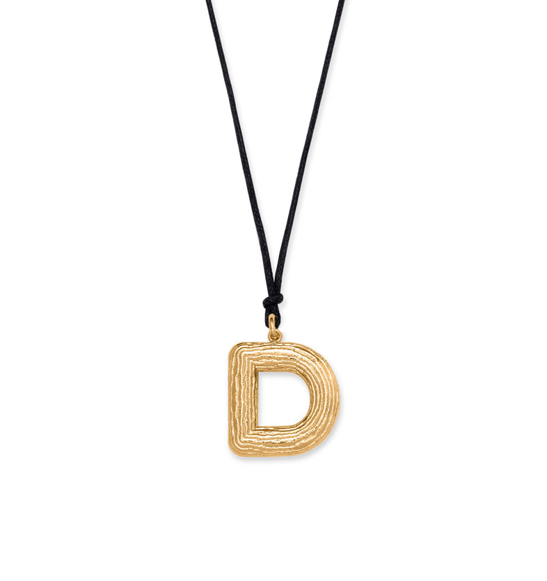  Literka na rzemyku 4 