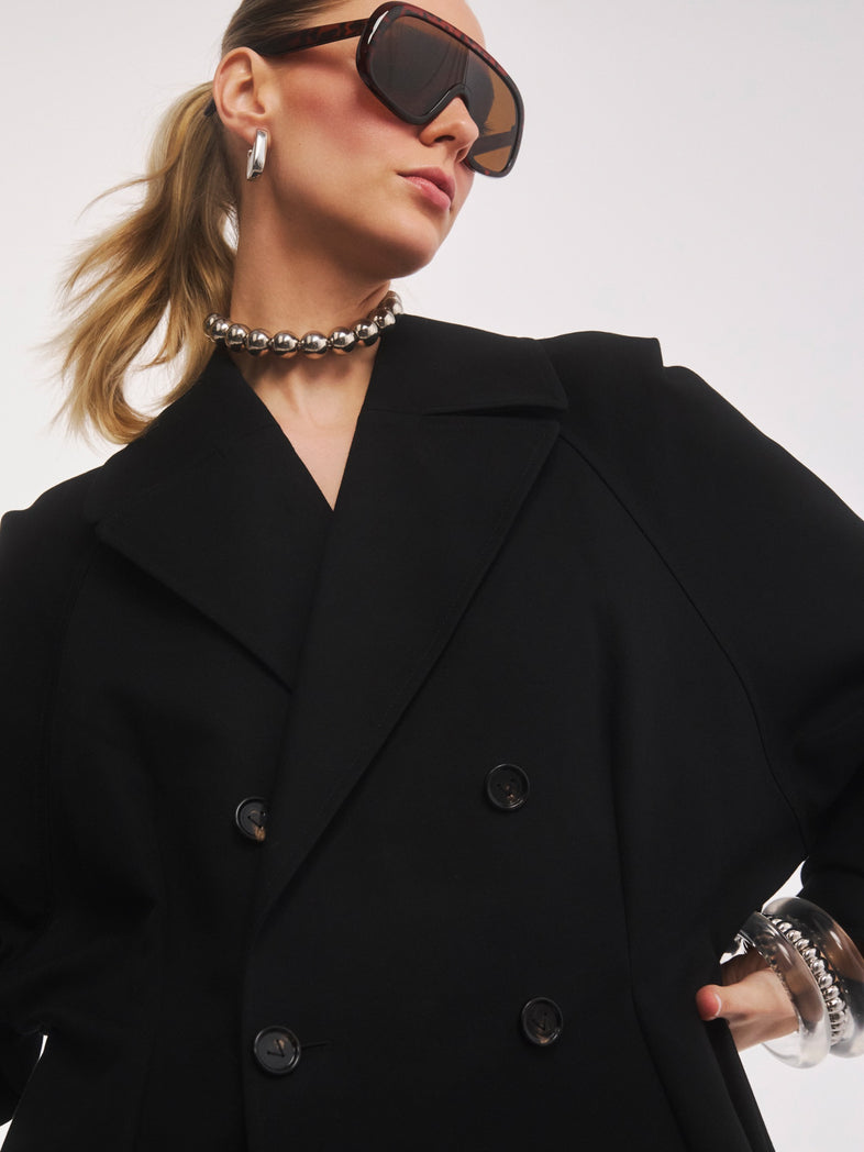  Geometryczne srebrne kolczyki dmuchane Christy w kolekcji Berries 