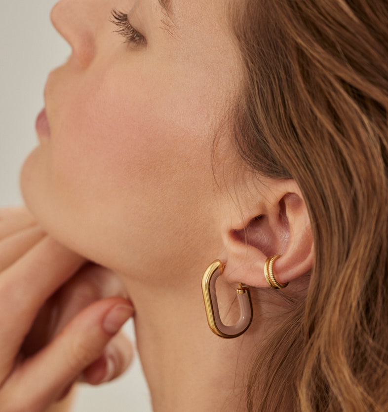 Mumbai Nude earrings