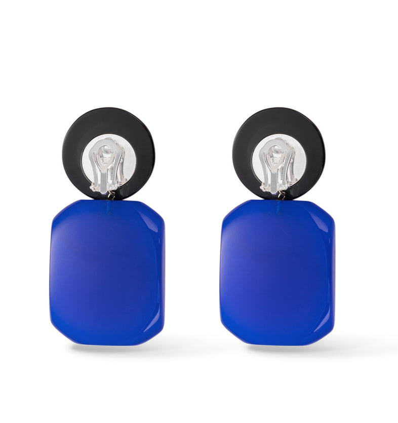  Dwukolorowe klipsy z żywicy 2 