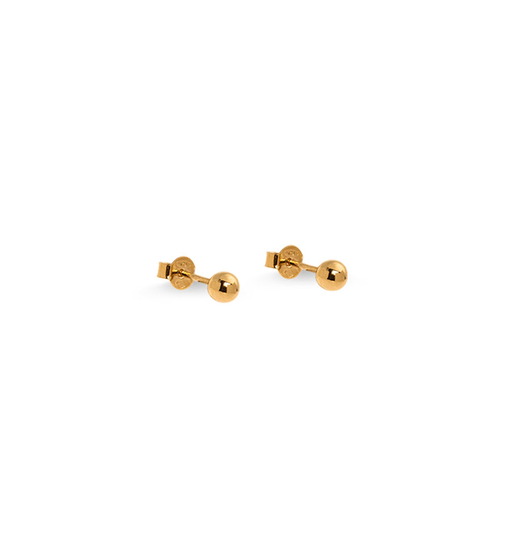 Mini Dots Earrings Gold-plated