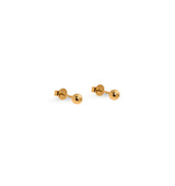 Mini Dots Earrings Gold-plated