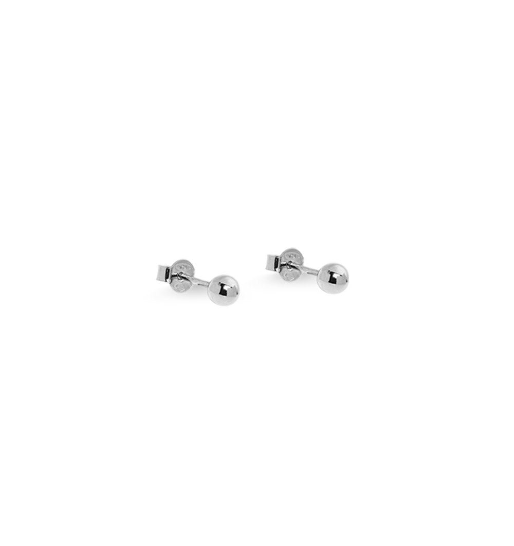 Mini Dots Earrings Silver