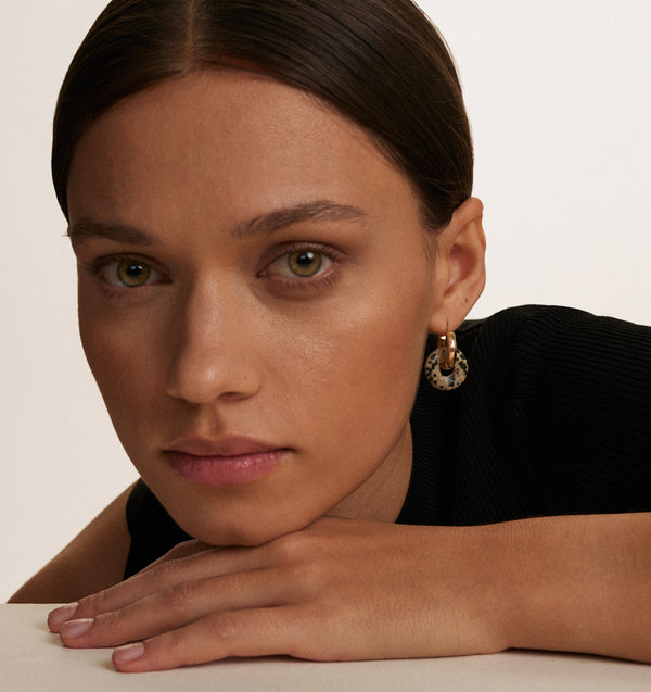 Kolczyki z kamieniami