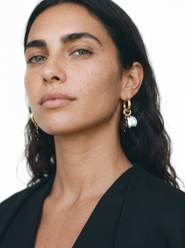 Boucles d’oreilles Pops Set. 9 plaquées or