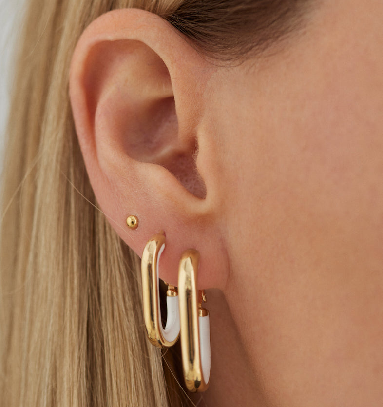 Mumbai Alabaster earrings