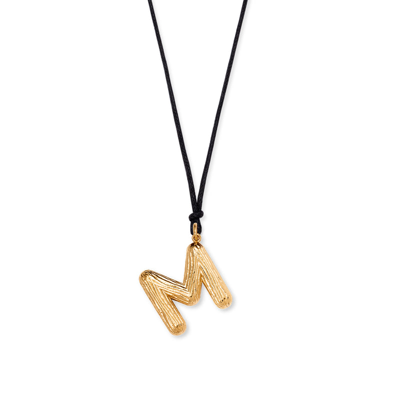  Literka na rzemyku 13 