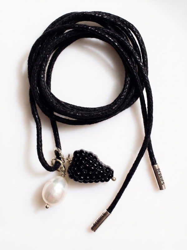 Necklace Cord Pops Set. 2 Silver