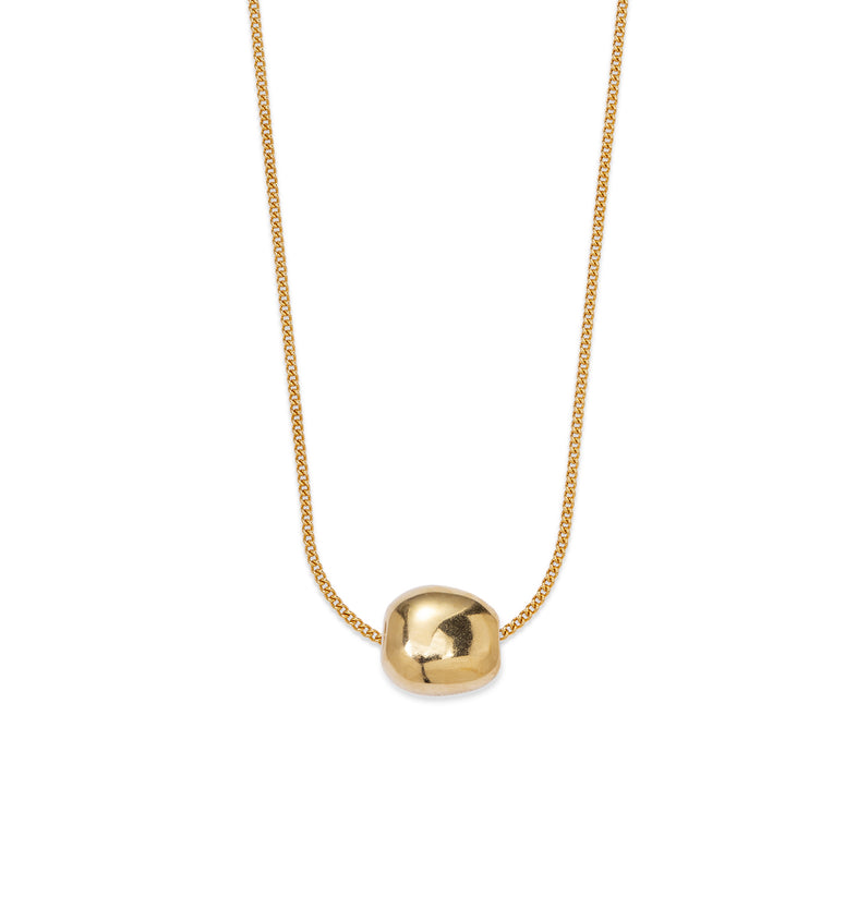  Nugget Mini Gold Necklace 