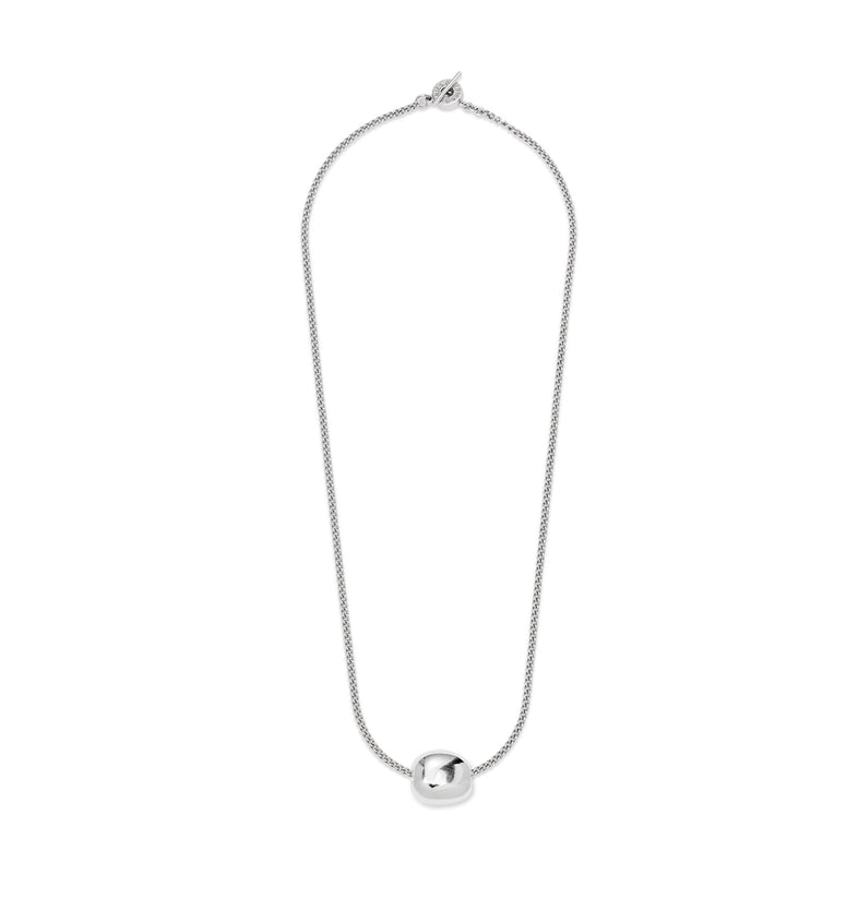  Nugget Mini Silver Necklace 