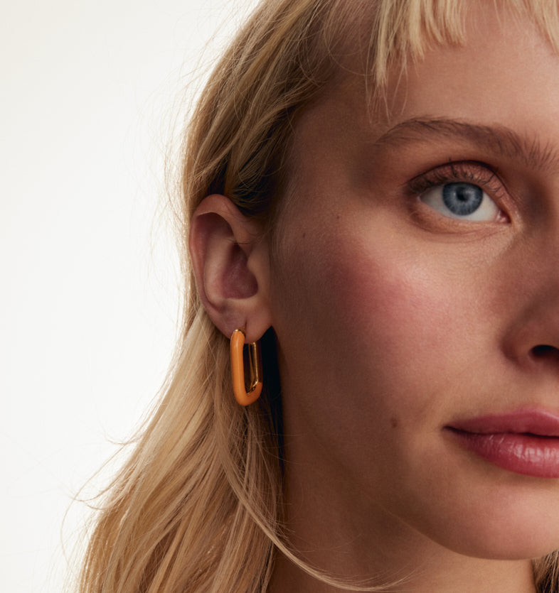 Copenhagen Peach earrings