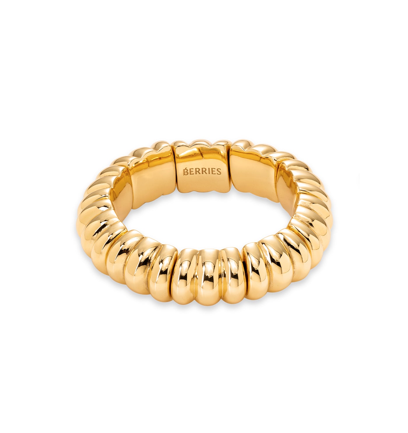 Groove Bracelet Gold-plated