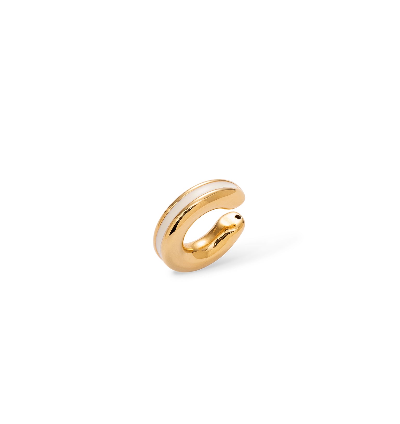 Viva Popcorn Ear Cuff Gold-plated