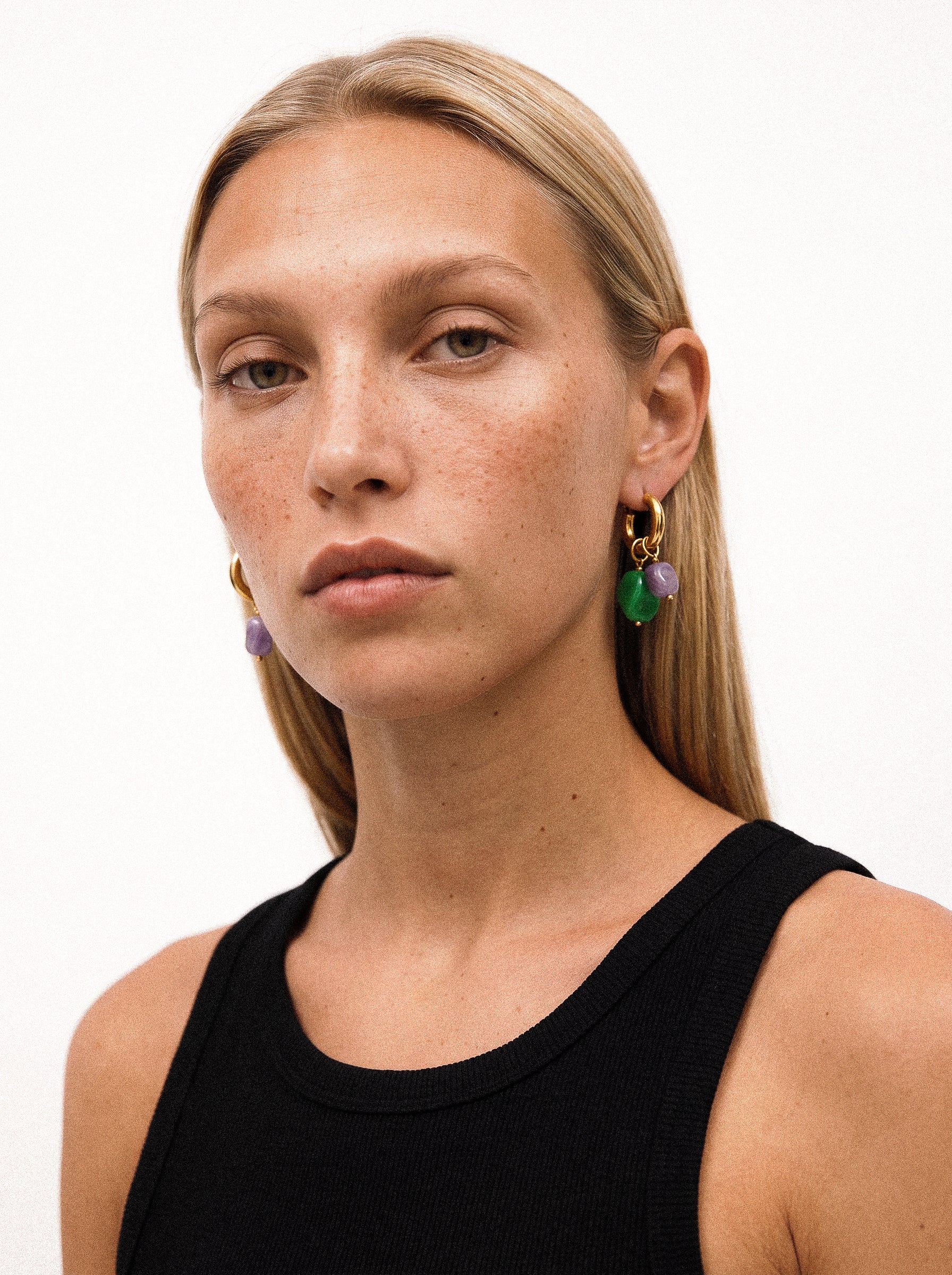Boucles d’oreilles POPS Set 6 plaquées or
