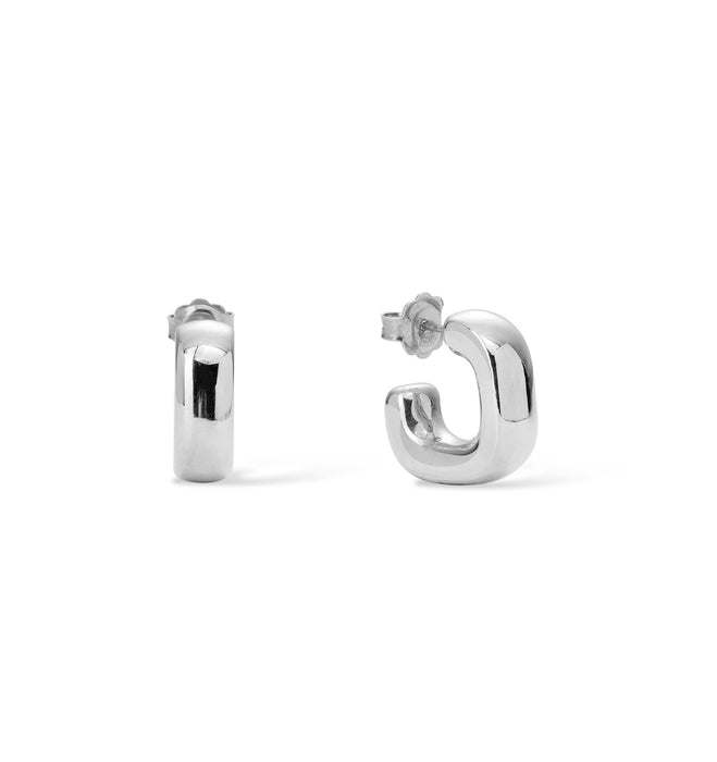 QUADRO Silver Earrings