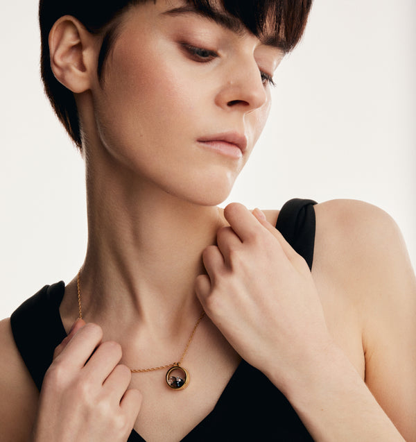 Naszyjnik Secrets Blue Moon Twist