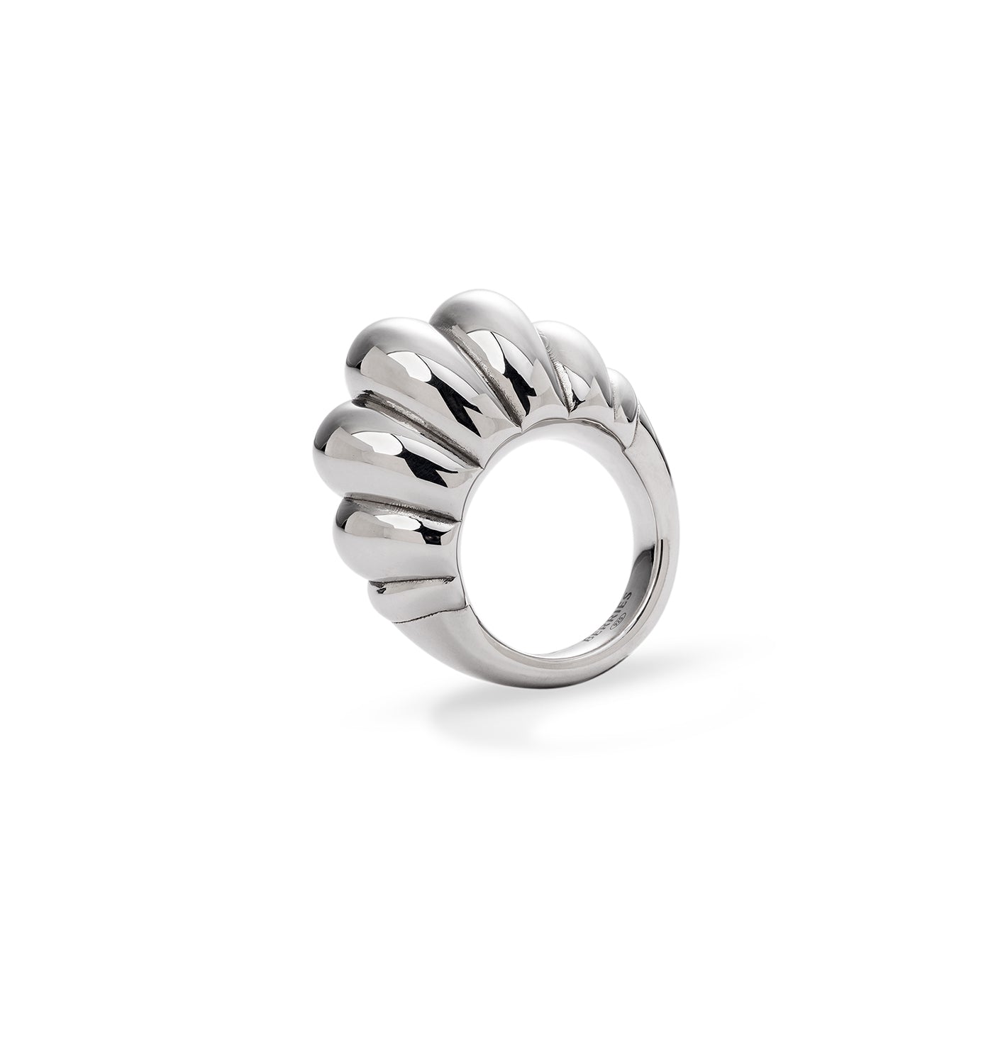 Groove Silver Ring