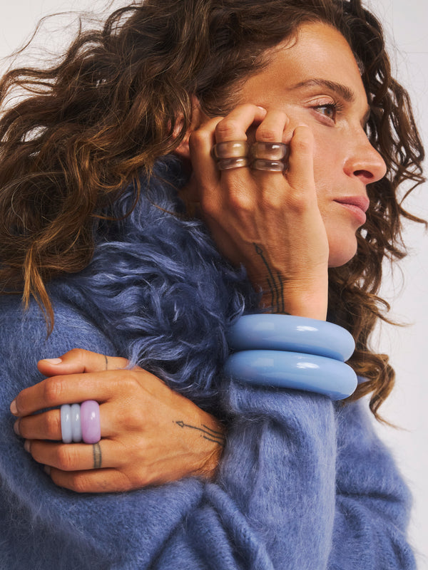 Bracelet Loop Boucle Vintage Blue